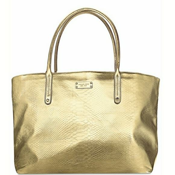 Michael Kors Bags | Metallic Gold Tote 